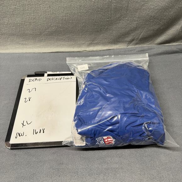 Vintage Indianapolis Colts Jacket Mens XL Blue Full Zip Mesh Lined NFL Reebok - Picture 10 of 10